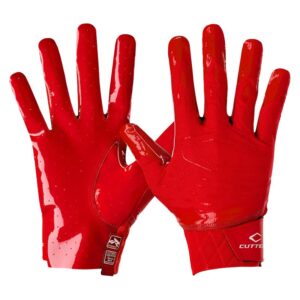 Cutters CG10440 Rev Pro 5.0 Receiver Gloves Solid – rot Gr.XL