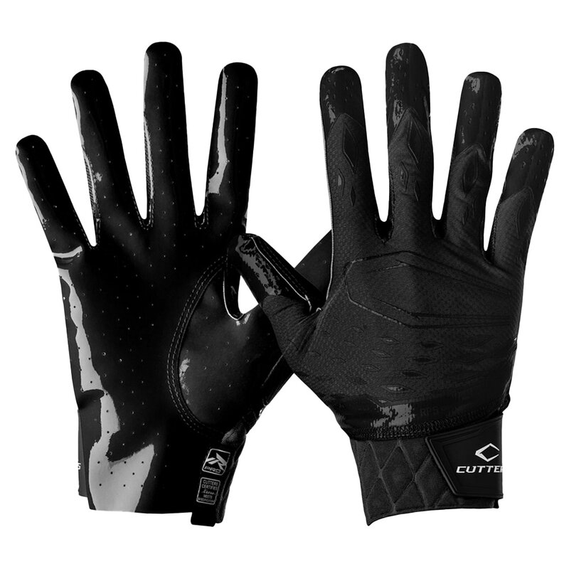Cutters CG10440 Rev Pro 5.0 Solid Receiver Handschuhe – Schwarz Gr.L