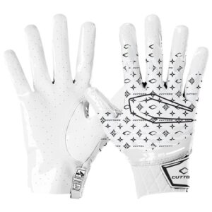 Cutters CG10480 Lux Rev Pro 5.0 Receiver Gloves – weiß-schwarz lux Gr.2XL