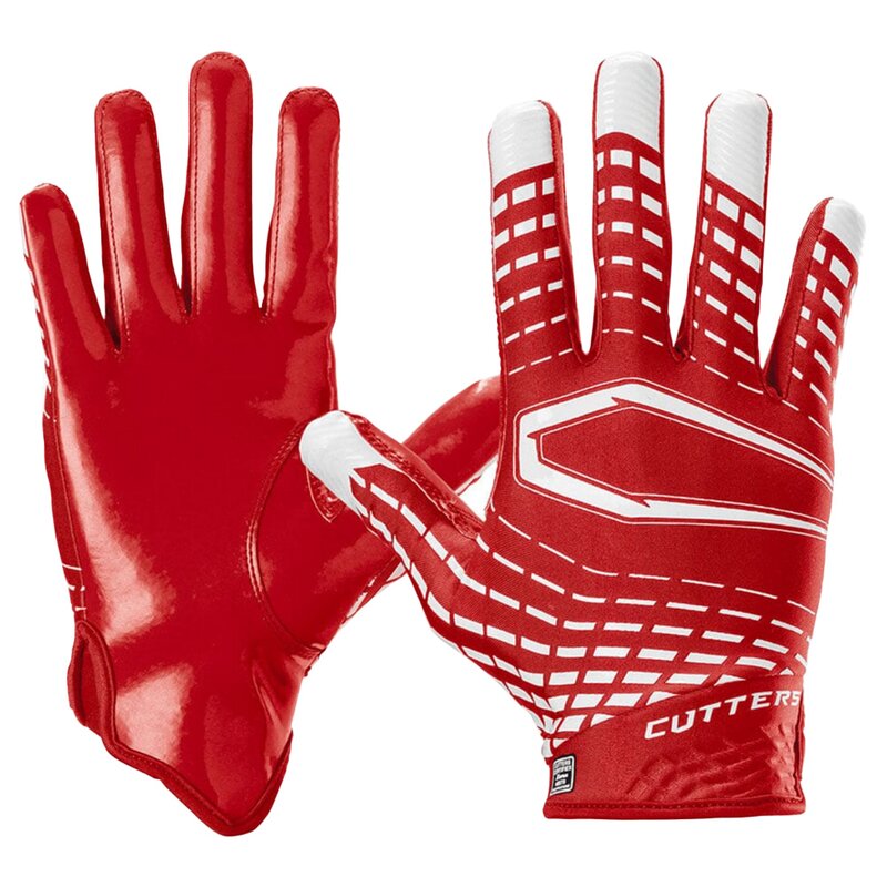 Cutters CG10560 Rev 5.0 Receiver Handschuhe – rot Gr.2XL