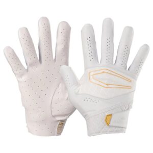 Cutters CG10660 Rev Pro Elite Receiver Gloves – weiß-gold Gr. 2XL