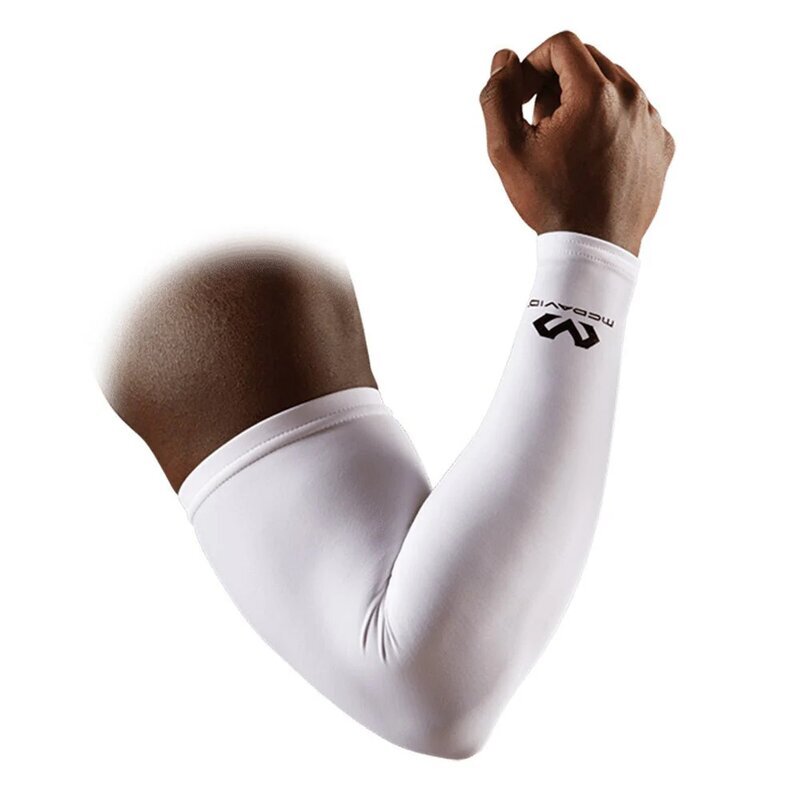 McDavid Compression Arm Sleeves, Armsulpen 6566 – weiß Gr. S/M