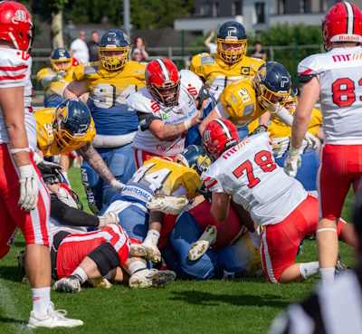 Wiesbaden Phantoms gewinnen Kampf der Systeme gegen Marburg