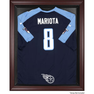 Tennessee Titans Trikot-Vitrine mit Mahagoni-Rahmen