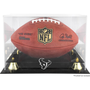 Houston Texans Golden Classic Team-Logo-Football-Vitrine