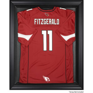 Arizona Cardinals – Trikot-Vitrine mit schwarzem Rahmen