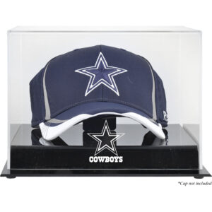 Vitrine mit dem Logo der Dallas Cowboys aus Acryl