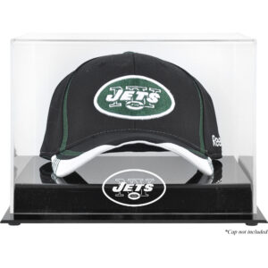 New York Jets Throwback-Logo 1998–2018 Acryl-Cap-Logo-Vitrine