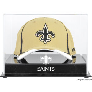 Acryl-Vitrine mit Logo der New Orleans Saints