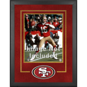 San Francisco 49ers Deluxe-Fotorahmen im Hochformat, 40,6 x 50,8 cm, mit Team-Logo