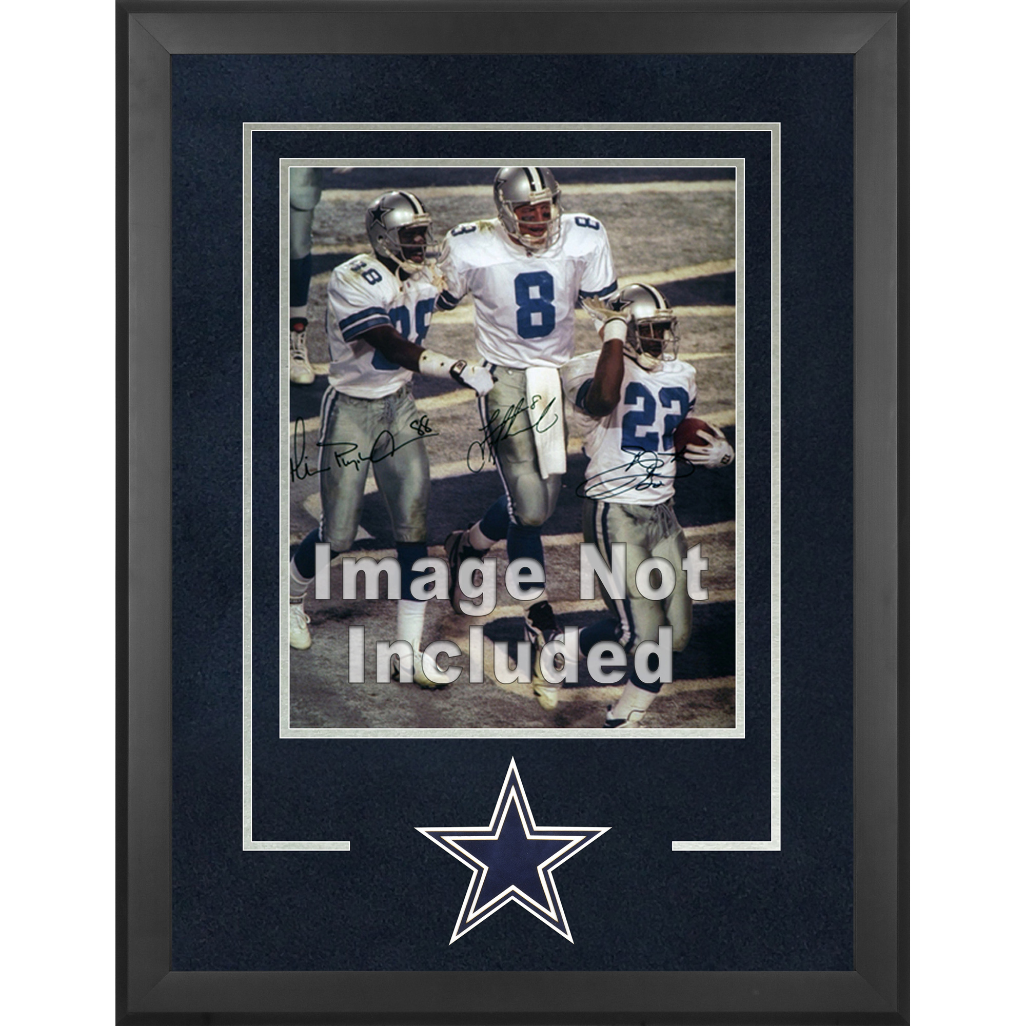 Dallas Cowboys Deluxe-Fotorahmen im Hochformat, 40,6 x 50,8 cm, mit Team-Logo