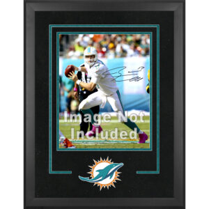 Miami Dolphins Deluxe vertikaler Fotorahmen, 40,6 x 50,8 cm, mit Teamlogo