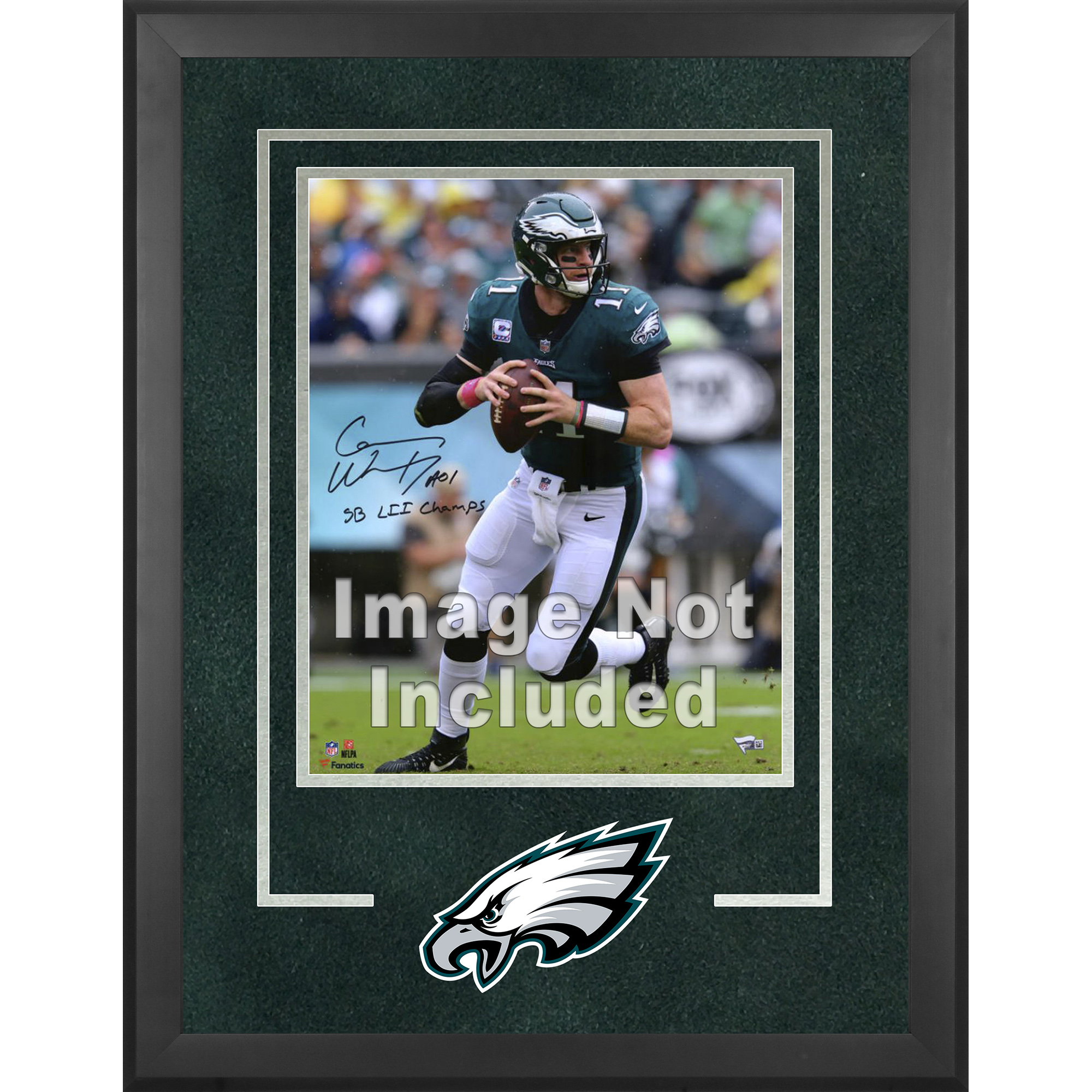 Philadelphia Eagles Deluxe vertikaler Fotorahmen, 40,6 x 50,8 cm, mit Teamlogo