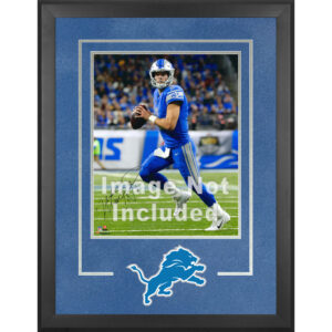 Detroit Lions Deluxe vertikaler Fotorahmen, 40,6 x 50,8 cm, mit Teamlogo