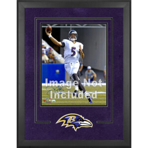 Baltimore Ravens Deluxe vertikaler Fotorahmen, 40,6 x 50,8 cm, mit Teamlogo