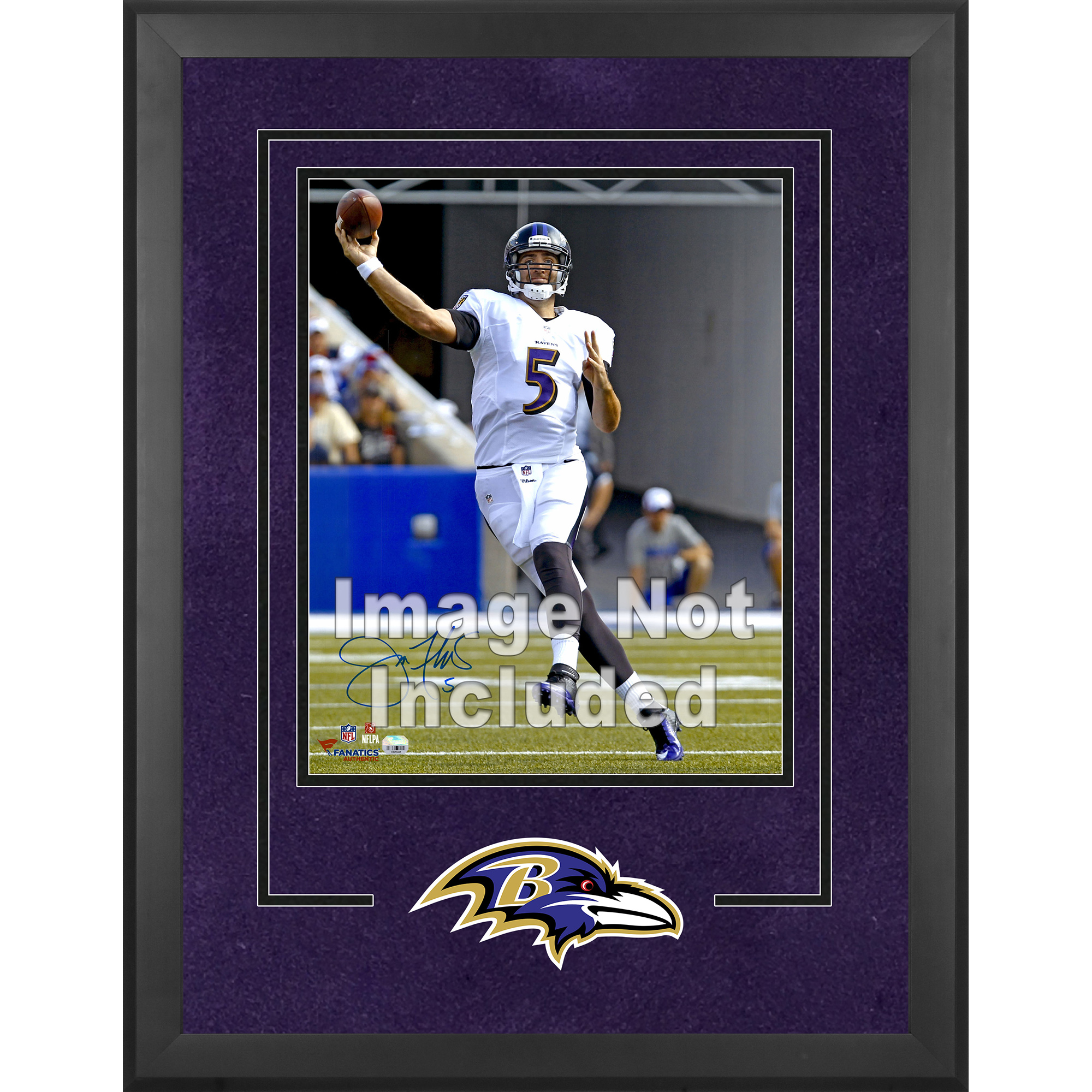 Baltimore Ravens Deluxe vertikaler Fotorahmen, 40,6 x 50,8 cm, mit Teamlogo