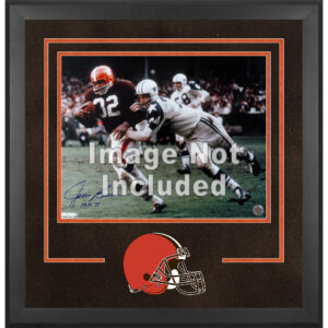 Cleveland Browns Deluxe horizontaler Fotorahmen 16 x 20 Zoll mit Teamlogo