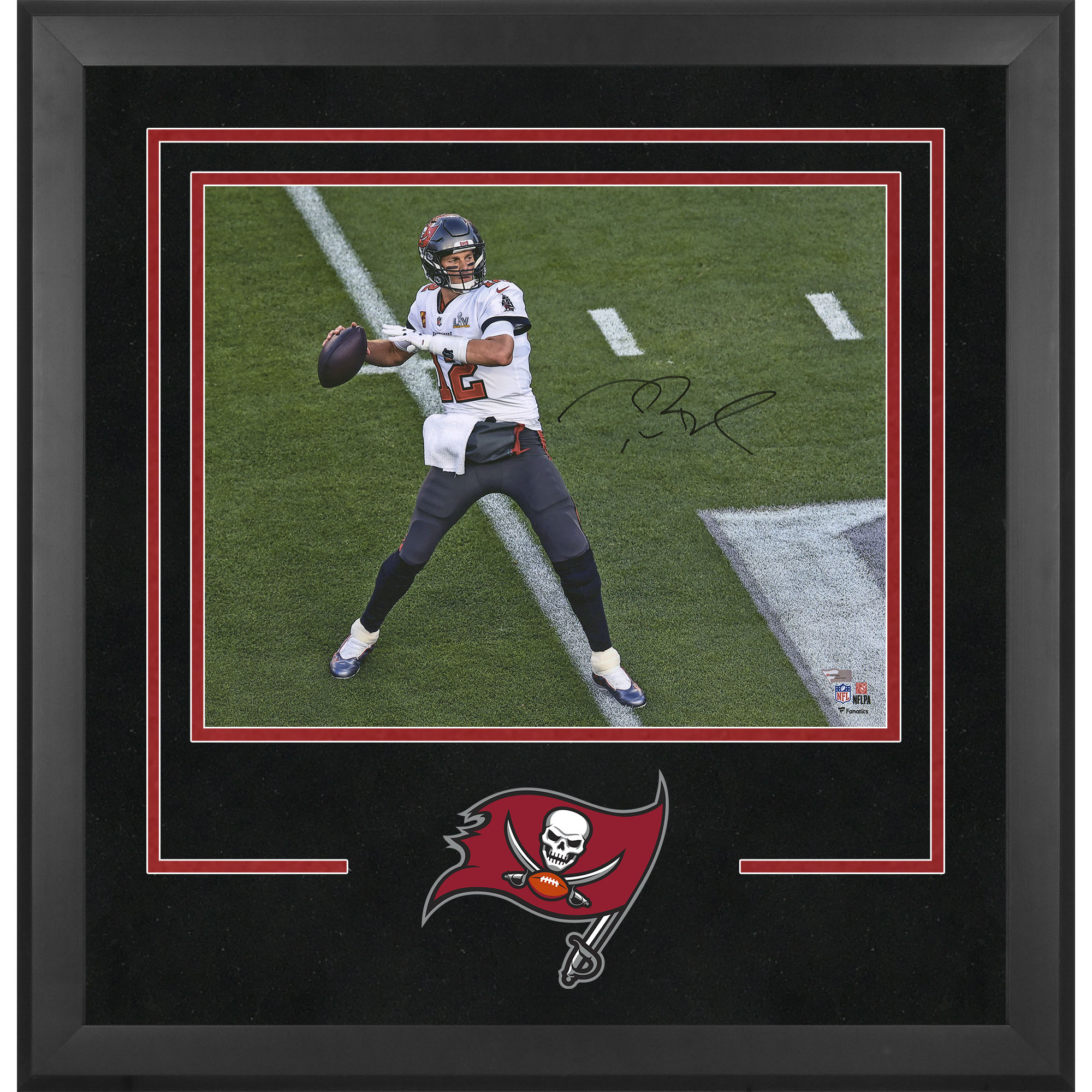 Tampa Bay Buccaneers Deluxe-Fotorahmen im Querformat, 40,6 x 50,8 cm, mit Team-Logo