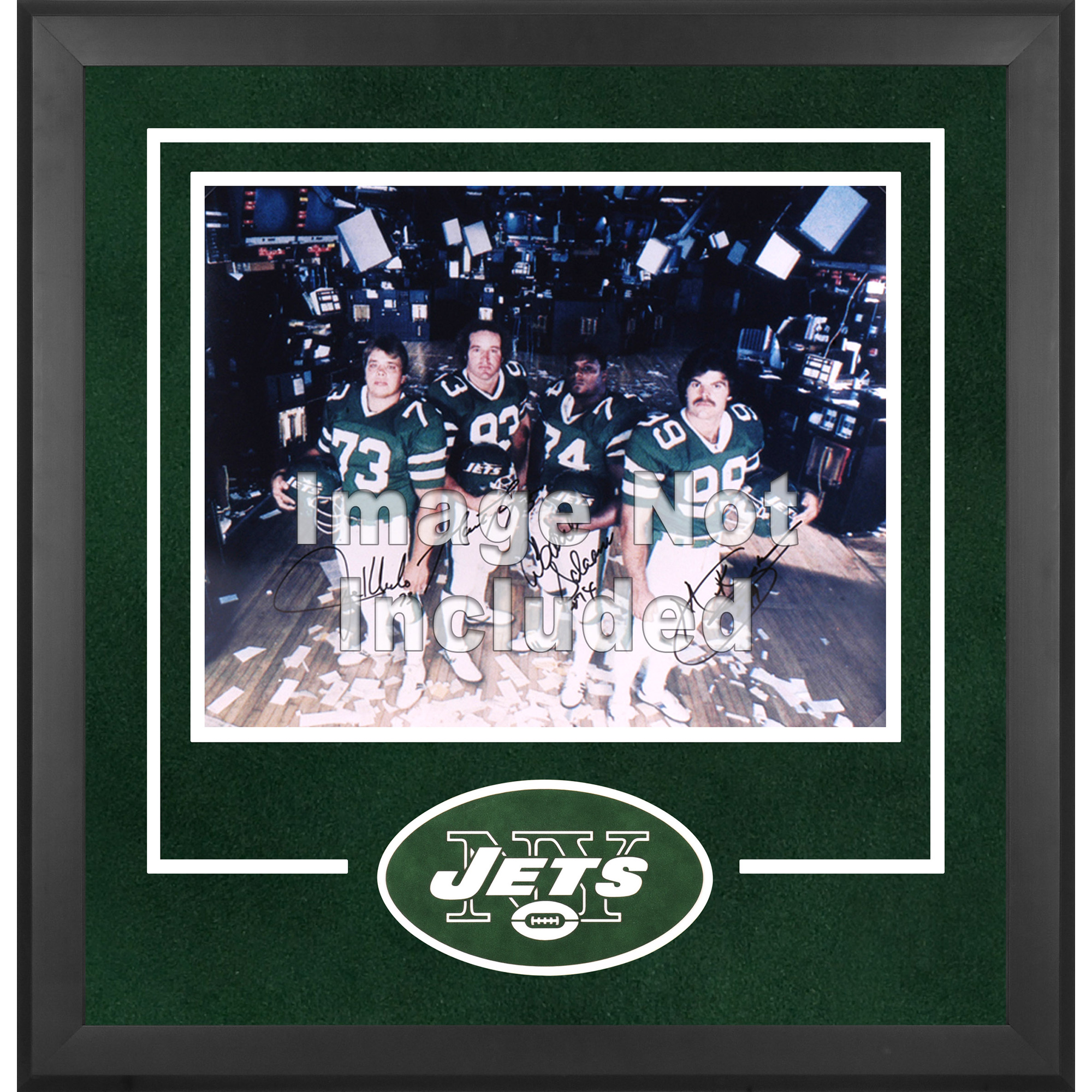 New York Jets Deluxe horizontaler Fotorahmen mit Teamlogo, 16 x 20 Zoll