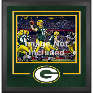 Green Bay Packers Deluxe horizontaler Fotorahmen 16 x 20 Zoll mit Teamlogo