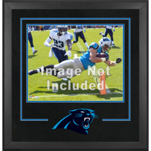 Carolina Panthers Deluxe horizontaler Fotorahmen 16 x 20 Zoll mit Teamlogo