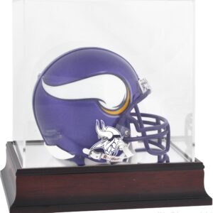 Minnesota Vikings (2013-heute) Mahagoni Mini-Vitrine für Helme