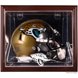 Jacksonville Jaguars (2013-heute) Helmetui mit braunem Rahmen zur Wandmontage