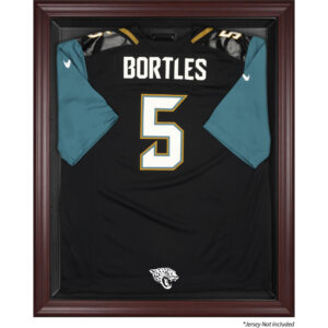 Jacksonville Jaguars (2013-heute) Trikot-Vitrine mit Mahagoni-Rahmen