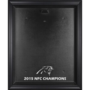 Carolina Panthers 2015 NFC Conference Champions Trikotvitrine aus Mahagoni mit Logo