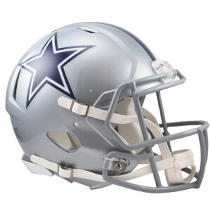 Riddell Dallas Cowboys Revolution Speed ​​Authentischer Footballhelm in voller Größe