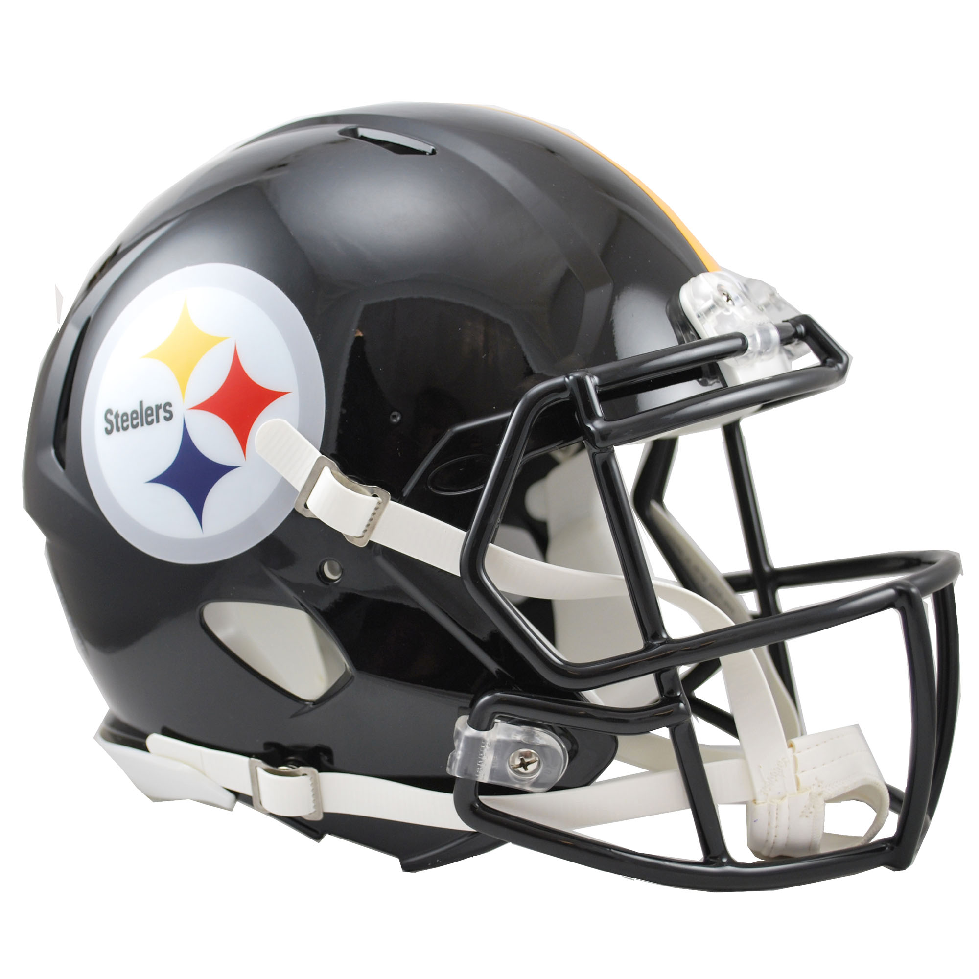 Riddell Pittsburgh Steelers Revolution Speed ​​authentischer Footballhelm in voller Größe
