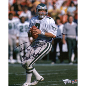 Ron Jaworski Philadelphia Eagles signiertes 8″ x 10″ vertikales weißes Passfoto mit „Polish Rifle“-Aufschrift