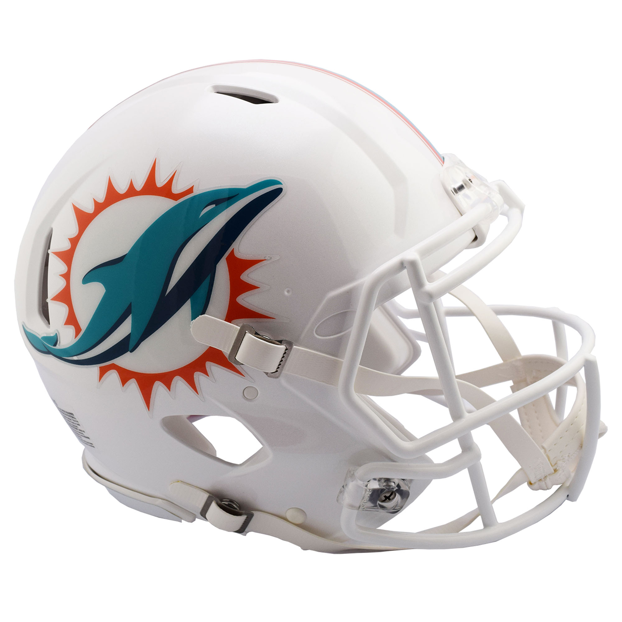 Riddell Miami Dolphins Revolution Speed ​​authentischer Footballhelm in voller Größe