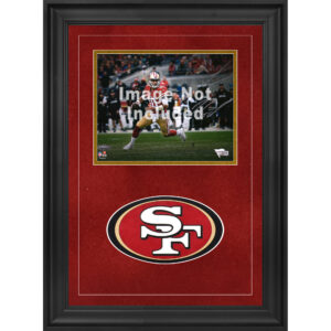 San Francisco 49ers Deluxe-Fotorahmen im Querformat, 20,3 x 25,4 cm, mit Team-Logo