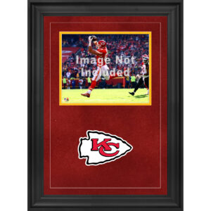 Kansas City Chiefs Deluxe-Fotorahmen im Querformat, 20,3 x 25,4 cm, mit Team-Logo