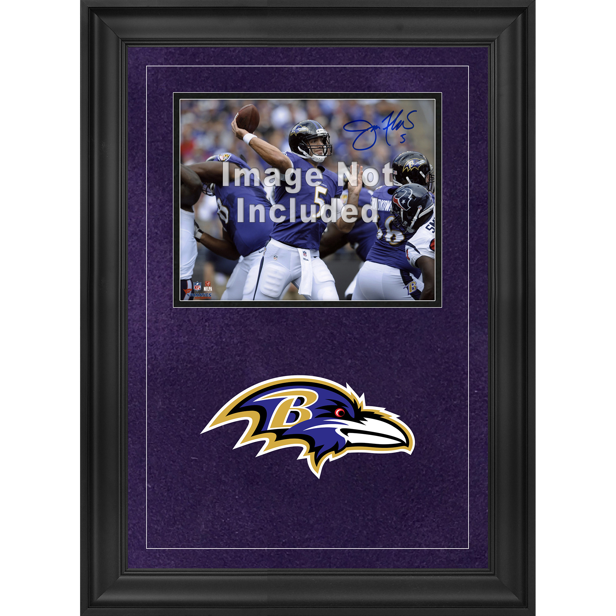 Baltimore Ravens Deluxe-Fotorahmen im Querformat, 20,3 x 25,4 cm, mit Team-Logo