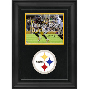 Pittsburgh Steelers Deluxe-Fotorahmen im Querformat, 20,3 x 25,4 cm, mit Team-Logo