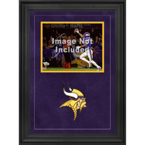 Minnesota Vikings Deluxe-Fotorahmen im Querformat, 20,3 x 25,4 cm, mit Team-Logo