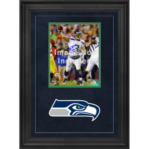 Seattle Seahawks Deluxe vertikaler Fotorahmen 8 x 10 Zoll mit Teamlogo