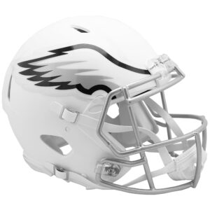 Riddell Philadelphia Eagles Alternate Revolution Speed ​​Authentic Footballhelm, mattweiß