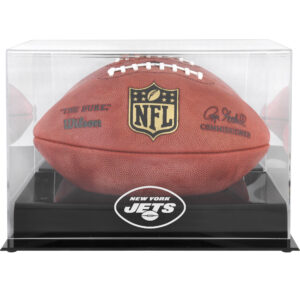 Vitrine mit Fußballmotiv „New York Jets“ in Schwarz