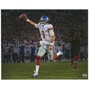 Signiertes Hochformatfoto der New York Giants von Daniel Jones, 40,6 x 50,8 cm