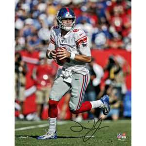 Signiertes Hochformatfoto der New York Giants von Daniel Jones, 20,3 x 25,4 cm