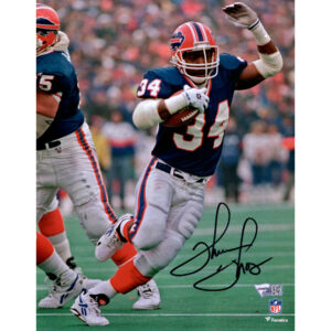 Thurman Thomas, Buffalo Bills, signiertes Hochformatfoto, 20,3 x 25,4 cm