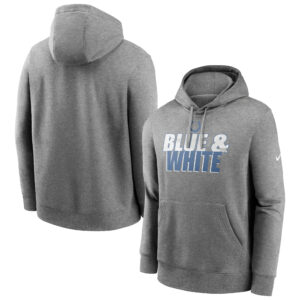 Herren-Hoodie „Indianapolis Colts Fan Gear“ von Nike in meliertem Anthrazit für den örtlichen Club