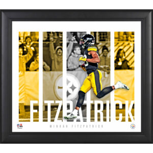 Minkah Fitzpatrick Pittsburgh Steelers Gerahmte 15″ x 17″ Spielerpanel-Collage