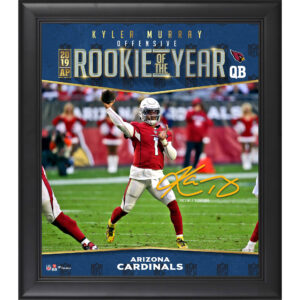 Kyler Murray Arizona Cardinals, gerahmt, 15 x 17 Zoll, 2019 NFL Offensive Rookie of the Year Collage – Faksimile-Signatur