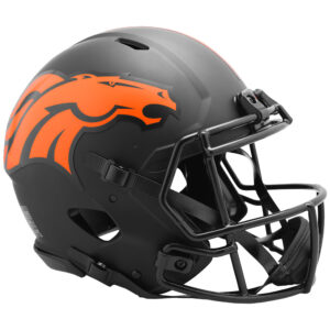 Denver Broncos Riddell Eclipse Alternate Revolution Speed ​​Authentic Footballhelm