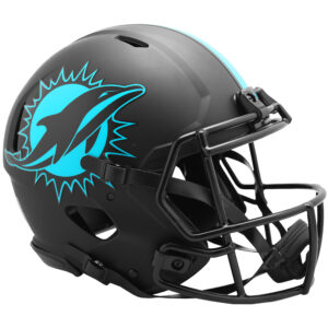 Miami Dolphins Riddell Eclipse Alternate Revolution Speed ​​Authentic Footballhelm