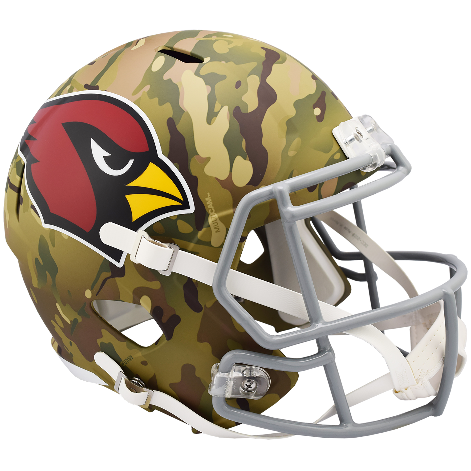 Arizona Cardinals Riddell Camo Alternate Revolution Speed ​​Display Replika des Footballhelms in Originalgröße
